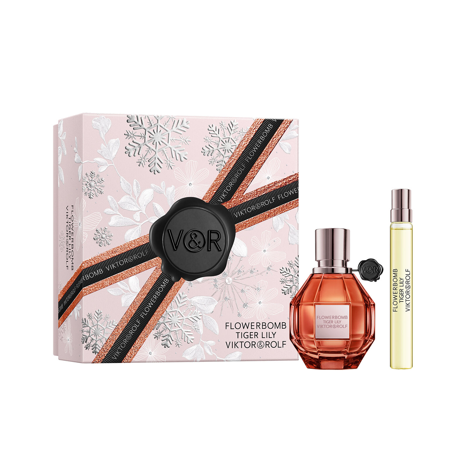 VIKTOR ROLF FLOWERBOMB 100ml Refill bottle & 50ML SPRAY 2PC